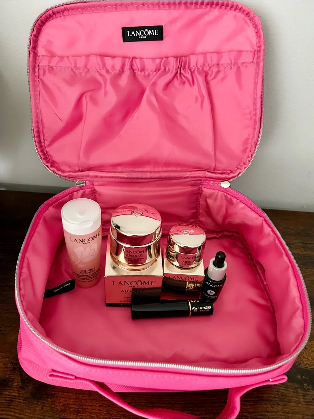 Lancome Absolue Skincare Set with Cosmetic Bag